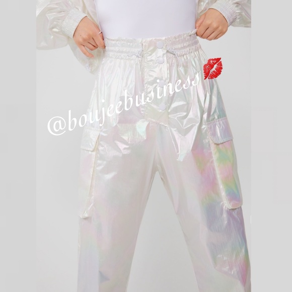 ZARA BNWT Iridescent Effect Pants - Picture 7 of 8